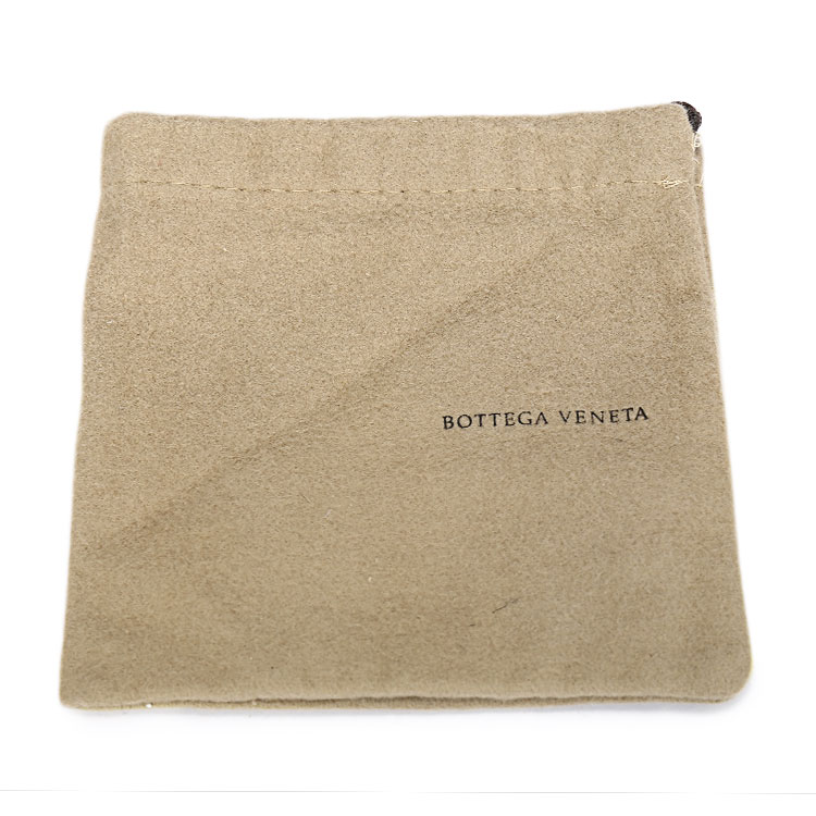 Bottega Veneta(葆蝶家) #红褐色手工编织皮质手链 S#