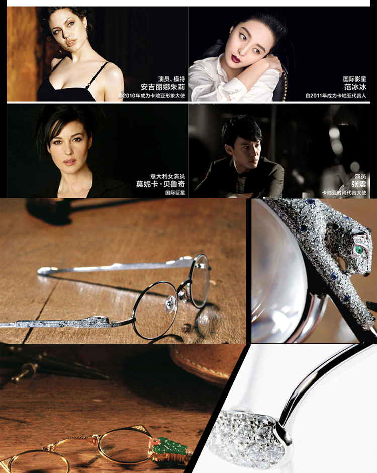 【2018新品】CARTIER/卡地亚 香槟色拉丝镀金饰面棕色PVD镀膜抛光镀金螺丝棕色玳瑁效果醋酸酯脚套活动铰链男女款眼镜CT0073OA 002