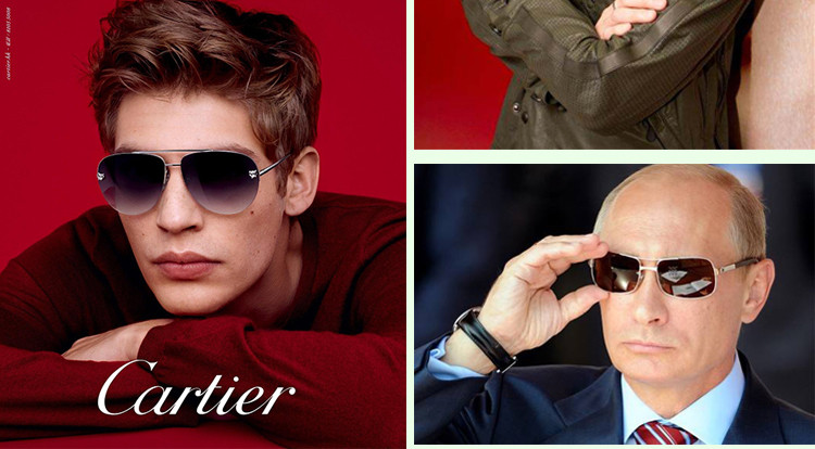【新品】CARTIER/卡地亚(超轻复合板材)(PVD镀金工艺)时尚双梁男女光学镜架眼镜T8101224