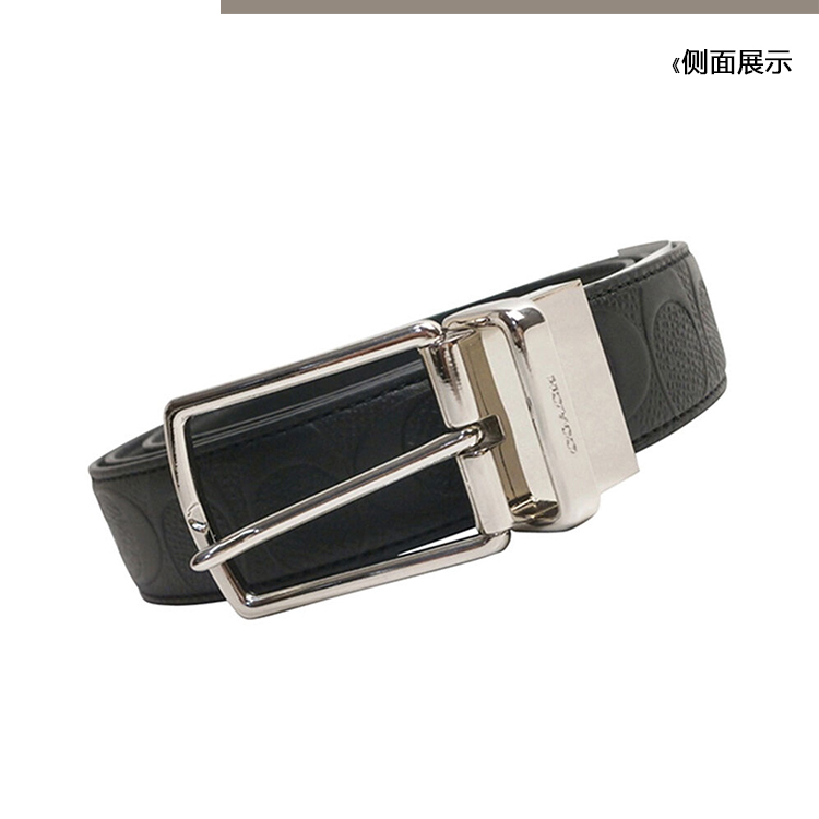 COACH/蔻驰 牛皮 男士均码针扣皮带腰带配饰 55158