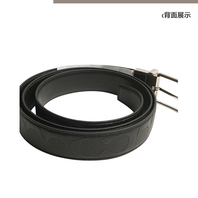COACH/蔻驰 牛皮 男士均码针扣皮带腰带配饰 55158