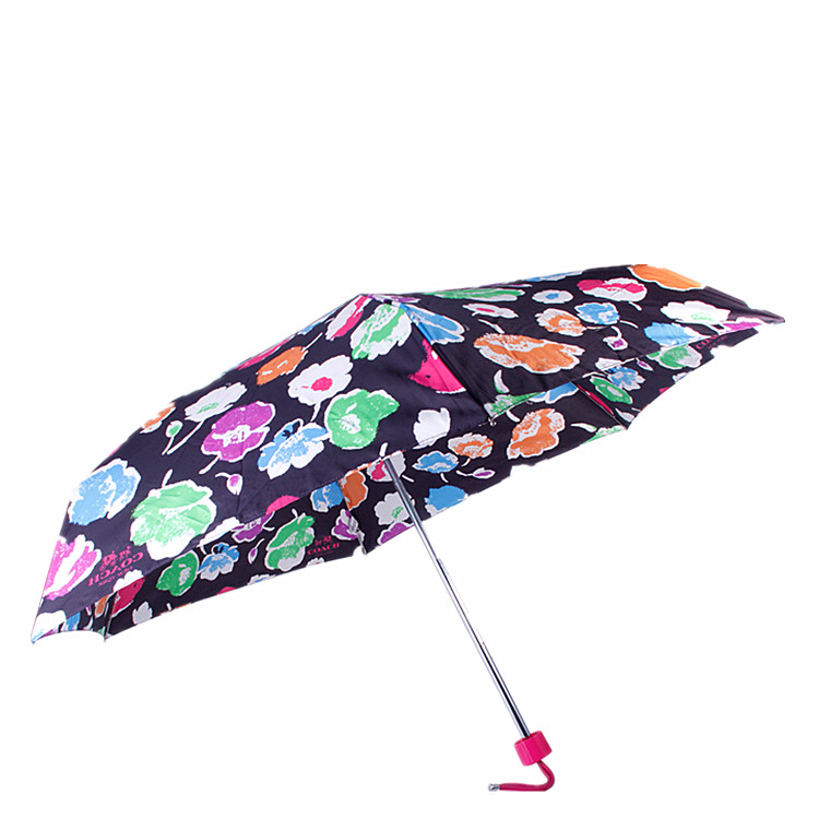 COACH/蔻驰 多折纹晴雨伞/太阳伞/遮阳伞 防晒 防雨 新款花色 百搭多用 时尚大气 65811