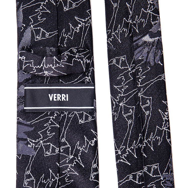 VERRI/VERRI 男士绣花工艺领带