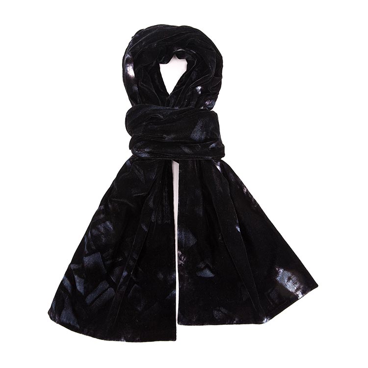 VERRI/VERRI 男士暗花图案绒感时尚围巾