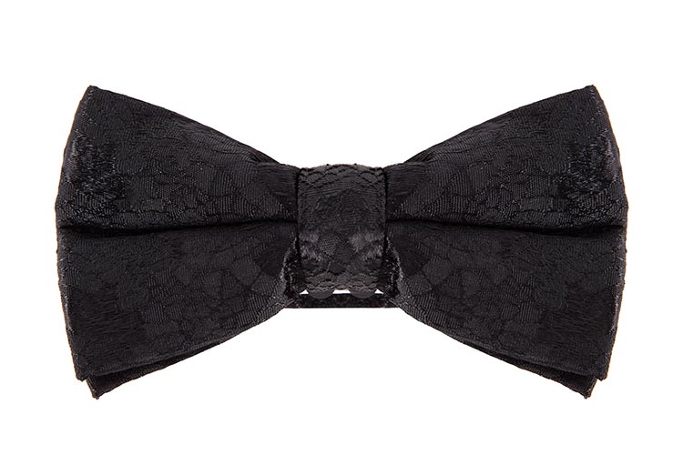VERRI/VERRI 男士黑色时尚领结 尺寸:14.5×6.5cm