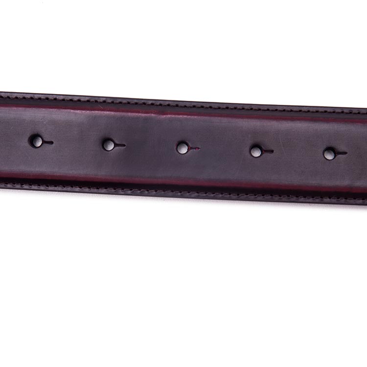 VERRI/VERRI 男士暗红色腰带