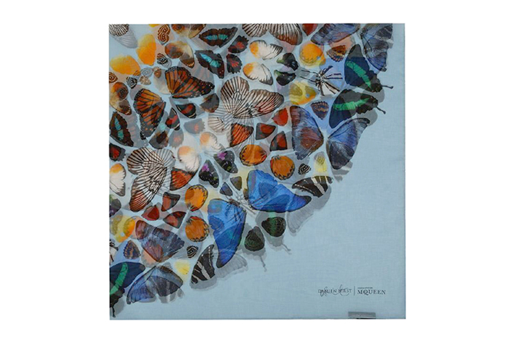 Alexander McQueen/亚历山大麦昆 时尚蝴蝶围巾3967104519Q9621