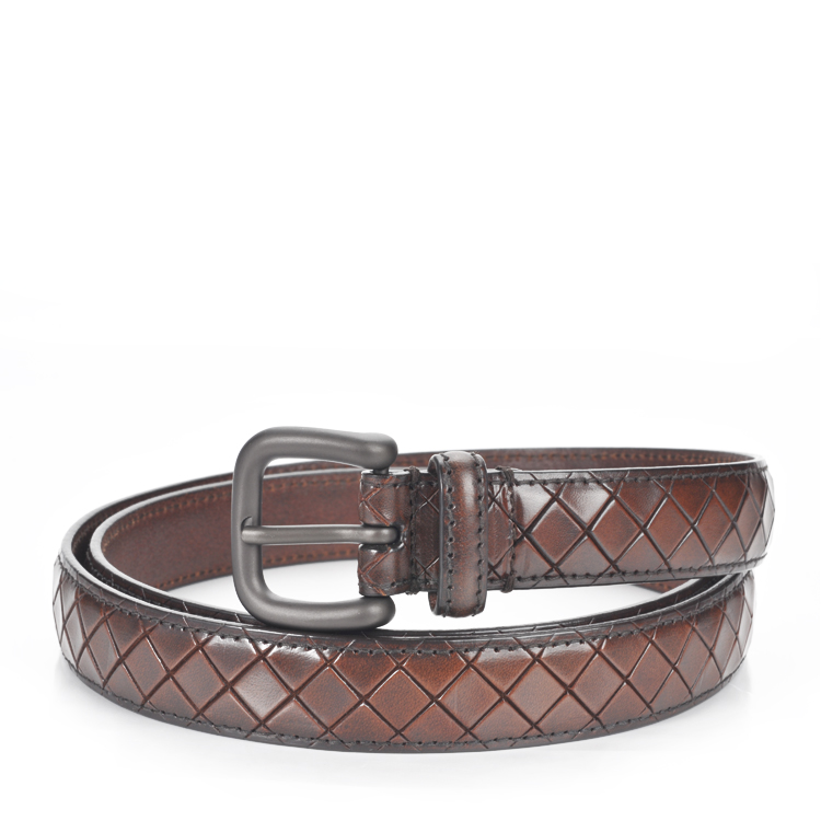 Bottega Veneta/葆蝶家 腰带261361VQ240204 深咖啡色 100cm 深咖啡色 100cm