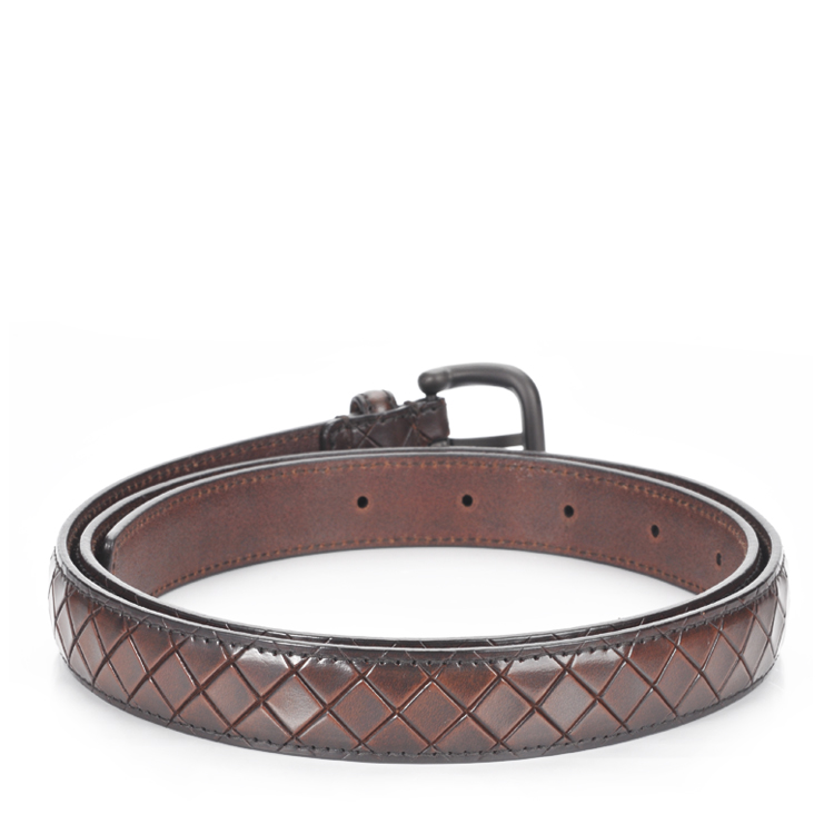 Bottega Veneta/葆蝶家 腰带261361VQ240204 深咖啡色 100cm 深咖啡色 100cm