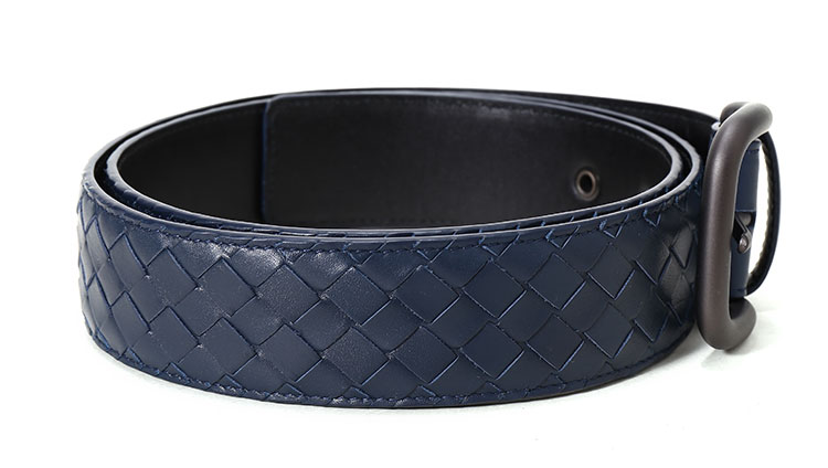 Bottega Veneta/葆蝶家小牛皮编织腰带