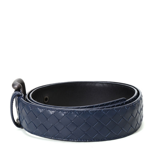 Bottega Veneta/葆蝶家小牛皮编织腰带
