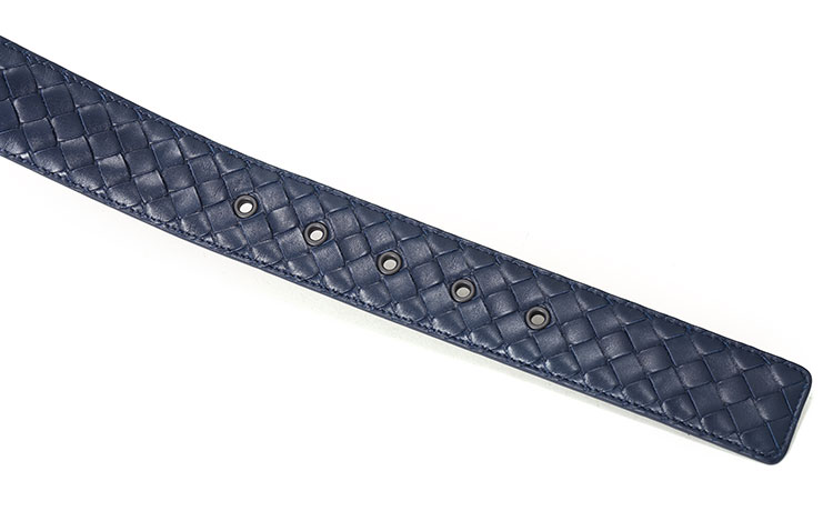 Bottega Veneta/葆蝶家小牛皮编织腰带