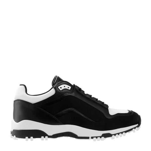DIOR/迪奥 牛皮网布拼接 系带 男士黑色休闲运动鞋