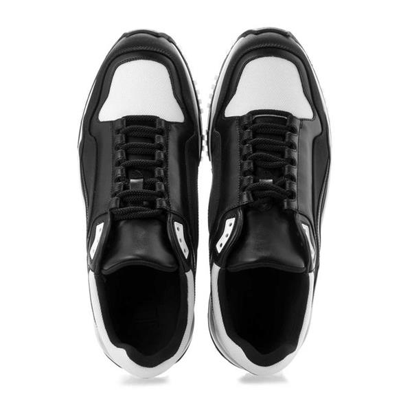 DIOR/迪奥 牛皮网布拼接 系带 男士黑色休闲运动鞋