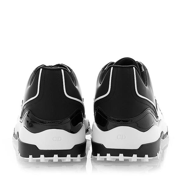 DIOR/迪奥 牛皮网面 单鞋 男士黑色休闲运动鞋