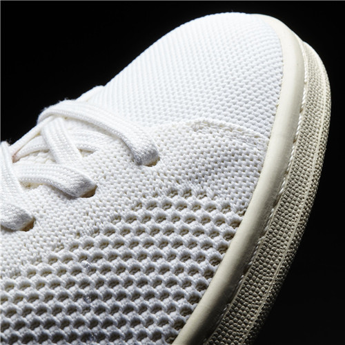 adidas 白/红 STAN SMITH PRIMEKNIT面料灵活透气运动鞋 S75147