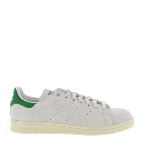 adidas/阿迪达斯 女士 真皮 logo点缀 拼接 鳞片纹理 运动鞋 BR