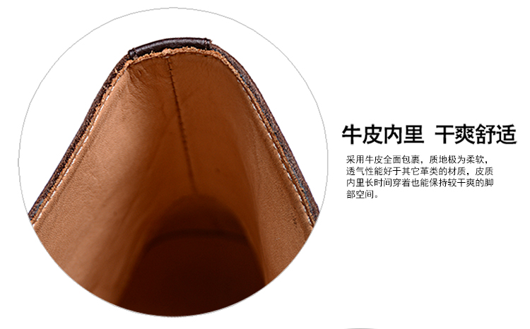 【可用券】LANDAX/LANDAX牛皮鳄鱼纹绒面男士靴子 黑色 44 黑色 44