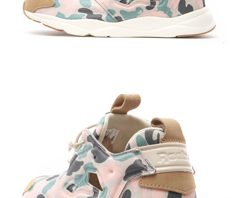 REEBOK/锐步 皮革拼接 FURYLITE CAMO 男士运动鞋