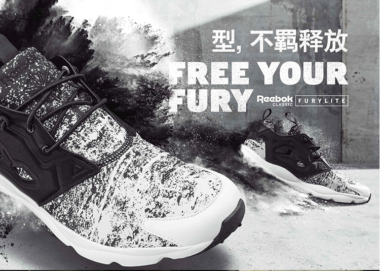 REEBOK/锐步 织物拼接 INSTAPUMP FURY ROAD 男士运动鞋