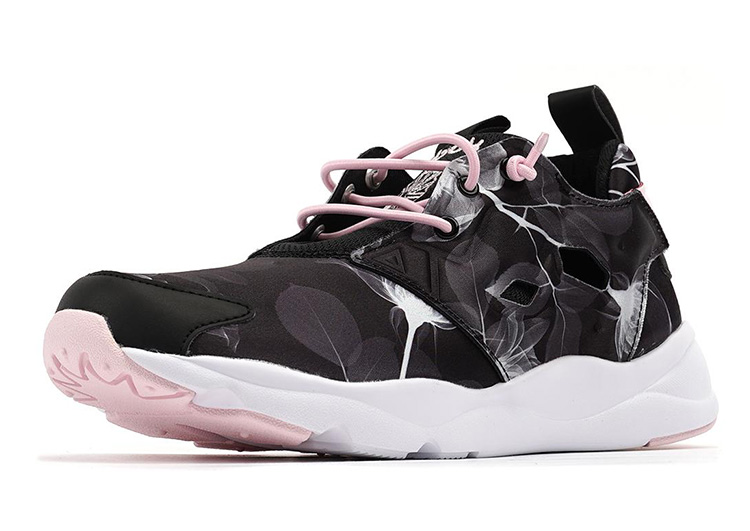 REEBOK/锐步 皮革拼接 FURYLITE GRAPHIC 女士运动鞋