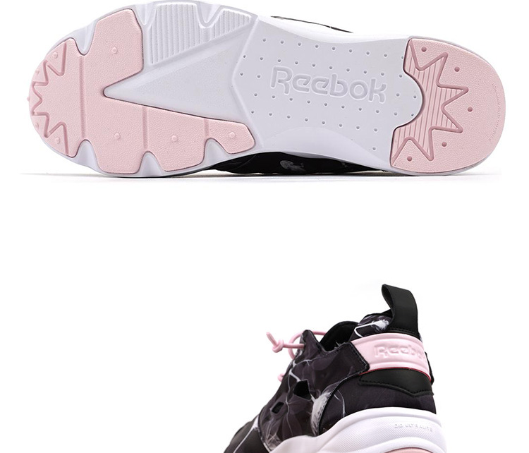 REEBOK/锐步 皮革拼接 FURYLITE GRAPHIC 女士运动鞋