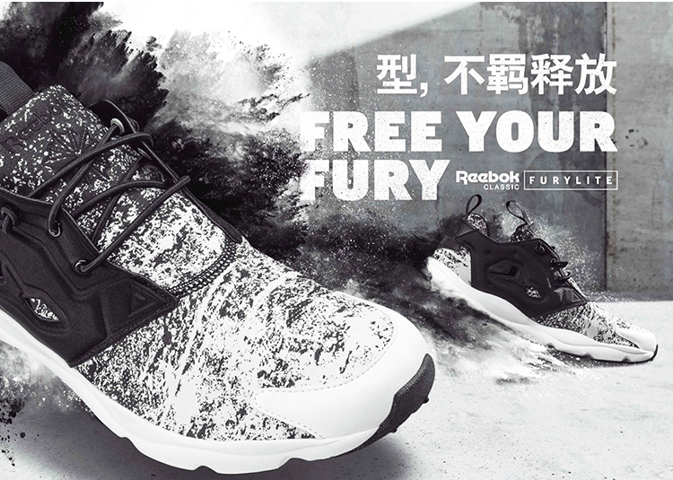 REEBOK/锐步 织物拼接 PARIS RUNNER GALLERY II 女士运动鞋