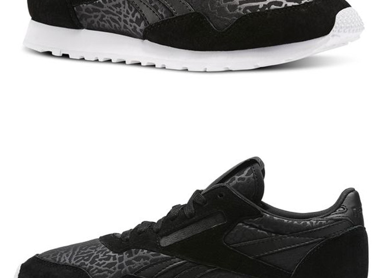 REEBOK/锐步 织物拼接 PARIS RUNNER GALLERY II 女士运动鞋