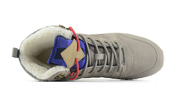 REEBOK/锐步 皮革拼接 CL LTHR MID OUTDOOR 女士运动鞋