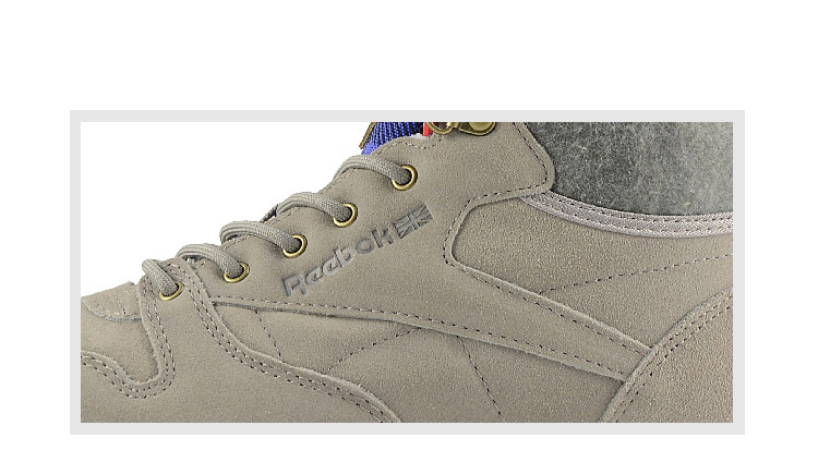 REEBOK/锐步 皮革拼接 CL LTHR MID OUTDOOR 女士运动鞋