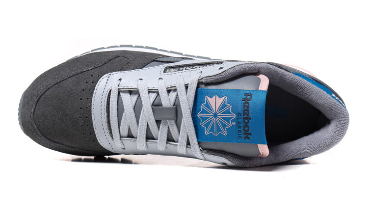 REEBOK/锐步 织物拼接 CL LTHR EB 女士运动鞋