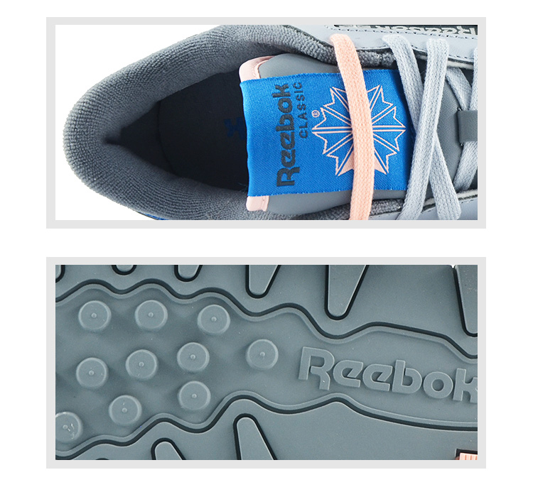 REEBOK/锐步 织物拼接 CL LTHR EB 女士运动鞋