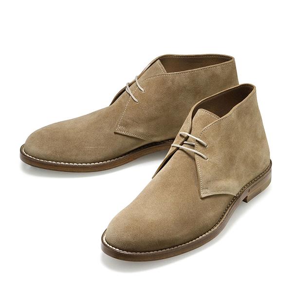 Bottega Veneta/葆蝶家 反毛皮 绒面 男士短靴