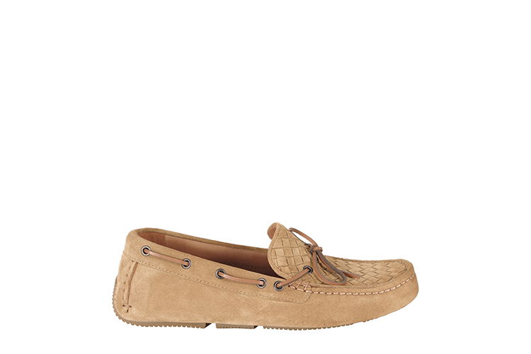 Bottega Veneta/葆蝶家 牛皮男士休闲鞋308160VFCA12640 黄色 39.5