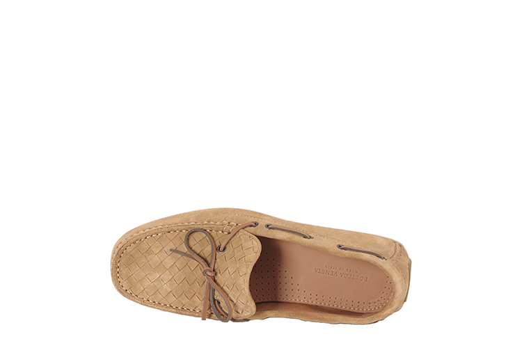 Bottega Veneta/葆蝶家 牛皮男士休闲鞋308160VFCA12640 黄色 39.5