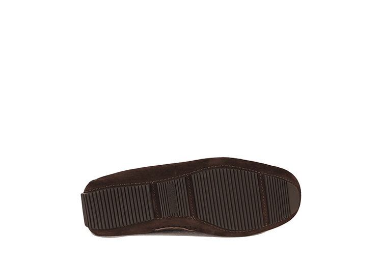 Bottega Veneta/葆蝶家 牛皮男士休闲鞋308160VFC012006 深棕色 39.5