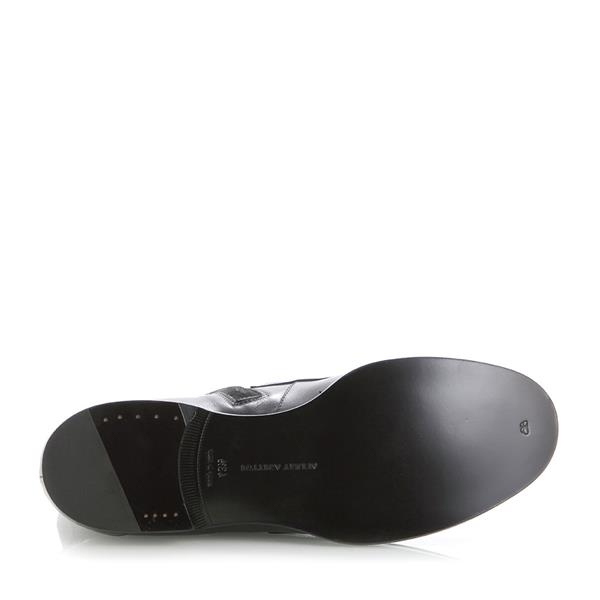 Bottega Veneta/葆蝶家 鳄鱼皮牛皮拼接 绒面 男士短靴