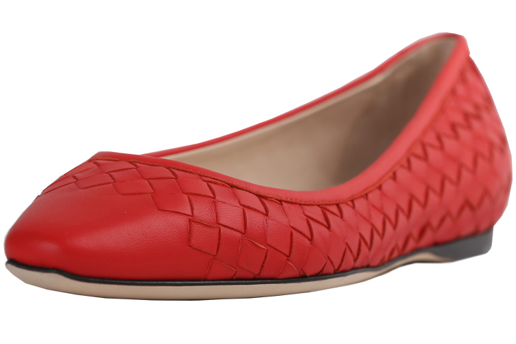 Bottega Veneta/葆蝶家 真皮女士平跟鞋 BV26323220MV72 407066 V0013 6506