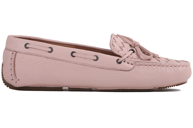Bottega Veneta/葆蝶家 真皮女士乐福鞋 BV26323198MV74 283058 VQ921 6808