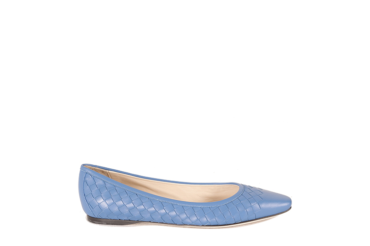 Bottega Veneta/葆蝶家 牛皮女士平跟鞋407066V00134315