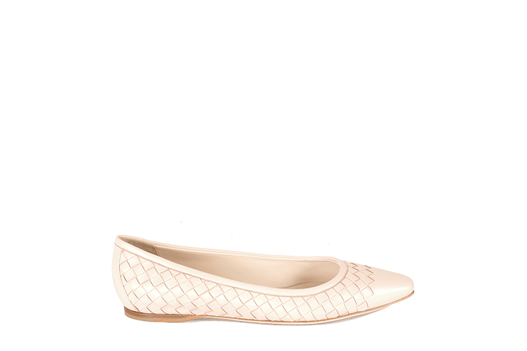 Bottega Veneta/葆蝶家 牛皮女士平跟鞋407066V00136808