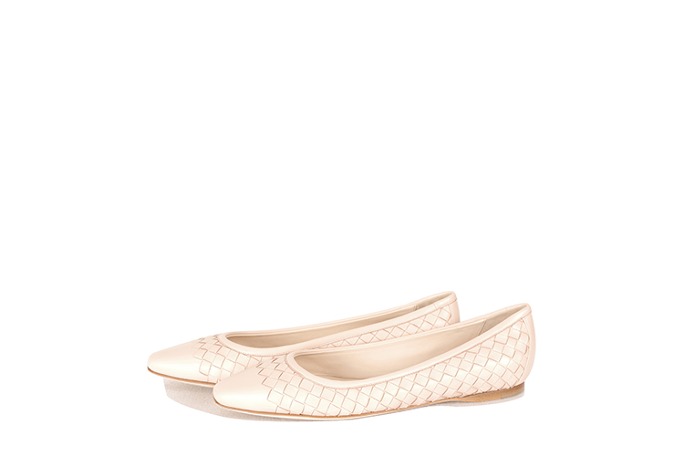 Bottega Veneta/葆蝶家 牛皮女士平跟鞋407066V00136808