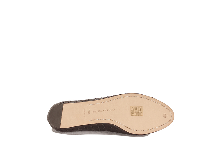 Bottega Veneta/葆蝶家 牛皮女士平跟鞋370132V00132006