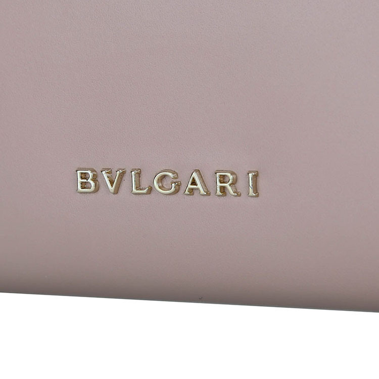 BVLGARI/宝格丽 长款女士SERPENTI小牛皮翻盖链条钱包 281318 沙漠石英
